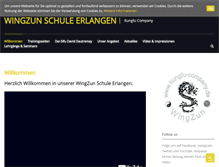 Tablet Screenshot of kungfu-company.de